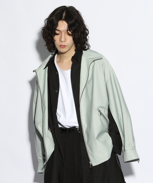 HARE（ハレ）の「TRシークレットアームスタンドブルゾン(HARE)（ブルゾン・メンズ・ブラック/グレー/グリーン・SMALL/MEDIUM）」の11枚目の写真