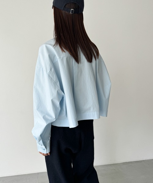 CANAL JEAN キャナルジーン ナイロン混ポケットシャツ CANAL JEAN キャナルジーン ナイロン混ポケットシャツ - メルカリ
