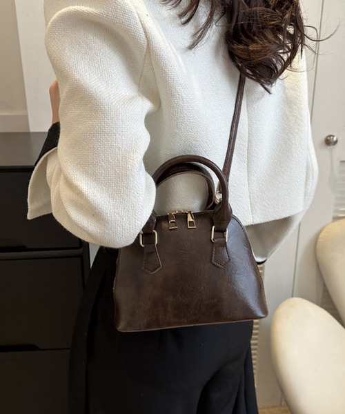 TONE SELECT GOODS（トーンセレクトグッズ）の「urbanfemine./PU2wayバッグ U7184（ショルダーバッグ・レディース・ブラック/ベージュ/ブラウン/ダークブラウン・FREE）」の3枚目の写真