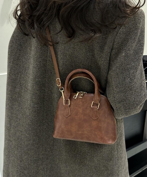 TONE SELECT GOODS（トーンセレクトグッズ）の「urbanfemine./PU2wayバッグ U7184（ショルダーバッグ・レディース・ブラック/ベージュ/ブラウン/ダークブラウン・FREE）」の4枚目の写真