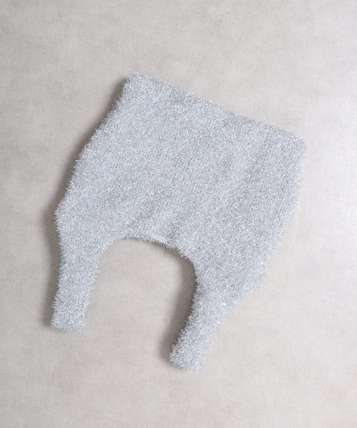 FUNALIVE（ファンアライブ）の「Pisoraro ラメニット ミニバッグ（ハンドバッグ・レディース・ブラック/シルバー/ゴールド・FREE）」の7枚目の写真