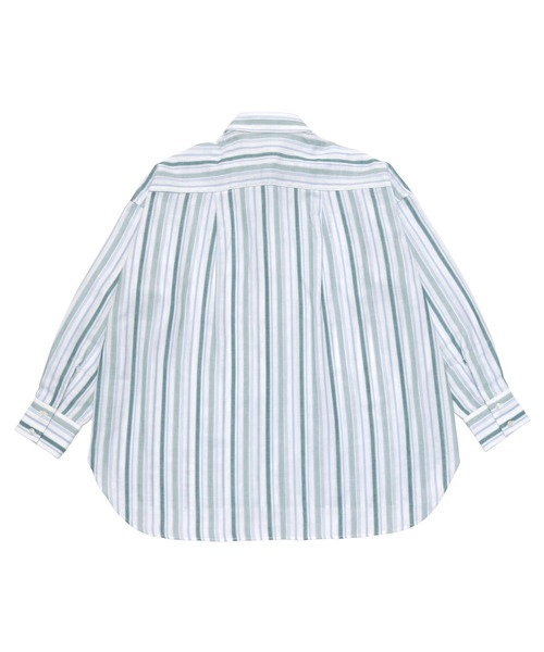 Pitta Re:)（ピッタリ）の「キャンディースリーブ長袖ブラウス カジュアルシャツ（シャツ/ブラウス・レディース・グリーン系その他・FREE）」の2枚目の写真