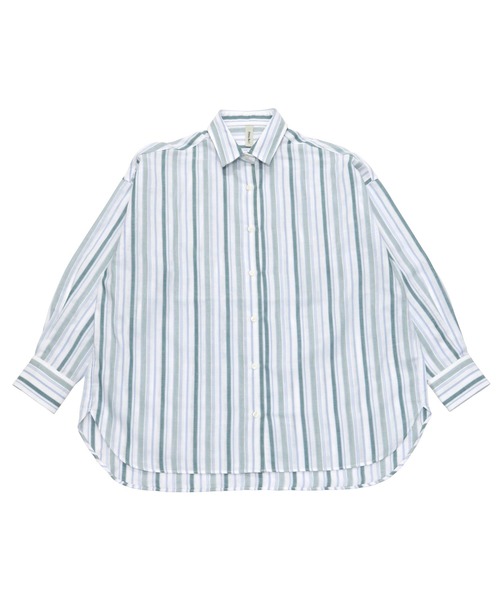 Pitta Re:)（ピッタリ）の「キャンディースリーブ長袖ブラウス カジュアルシャツ（シャツ/ブラウス・レディース・グリーン系その他・FREE）」の6枚目の写真