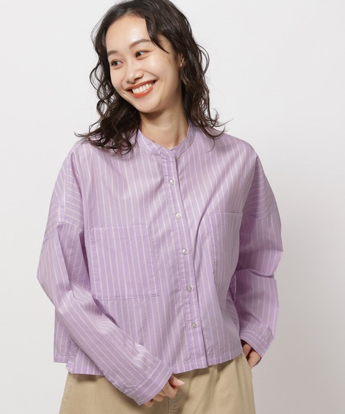 新品 ニコアンドniko and… make stuffカラフルストライプシャツ niko and ｜カラミストライプシャツ | Rakuten Fashion(楽天