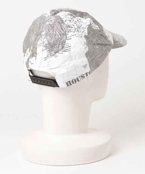 HOUSTON（ヒューストン）の「HOUSTON 地図柄ペーパーキャップ