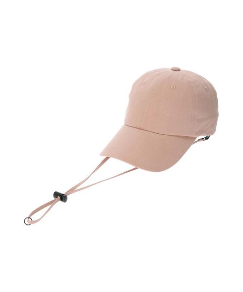 Samansa Mos2（サマンサ モスモス）の「【UV CUT・吸水速乾】ストラップ付キャップ（ハット・レディース・オフホワイト/グリーン/ピンク・F）」の15枚目の写真