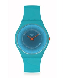 Swatch 青 シリコンバンド 腕時計 SO28N702 - SIR BLUE - Swatch® Japan