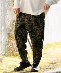 mp12068- Leopard Print Sweat Balloon Pants バルーンパンツ