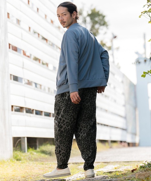 CAMBIO(カンビオ)の「mp12068- Leopard Print Sweat Balloon Pants バルーンパンツ(その他パンツ・メンズ・オリーブ/ベージュ/チャコール・S/M/L)」の19枚目の写真