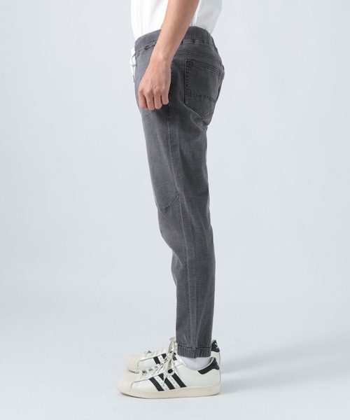 BAYFLOW（ベイフロー）の「【BFJ】ストレッチデニムソフトジョグパンツ（デニムパンツ・メンズ・ライトブルー/グレー/ダークブルー・SMALL/MEDIUM/LARGE）」の7枚目の写真