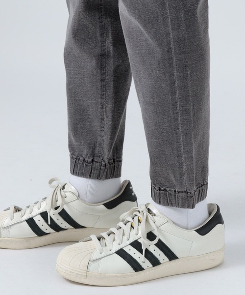 BAYFLOW（ベイフロー）の「【BFJ】ストレッチデニムソフトジョグパンツ（デニムパンツ・メンズ・ライトブルー/グレー/ダークブルー・SMALL/MEDIUM/LARGE）」の11枚目の写真