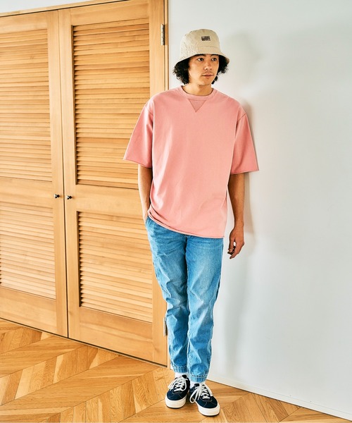 BAYFLOW（ベイフロー）の「【BFJ】ストレッチデニムソフトジョグパンツ（デニムパンツ・メンズ・ライトブルー/グレー/ダークブルー・SMALL/MEDIUM/LARGE）」の19枚目の写真