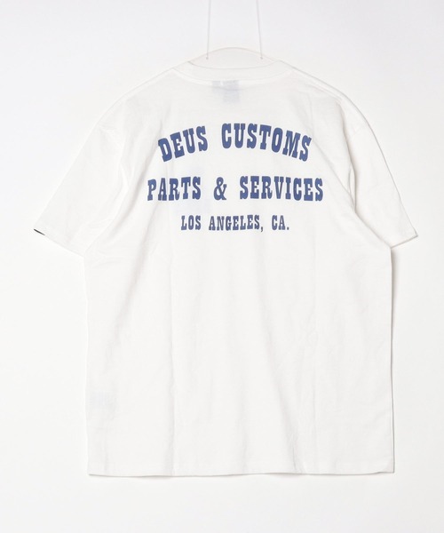 DEUS EX MACHINA(デウスエクスマキナ)の「OLD TOWN TEE(Tシャツ/カットソー・メンズ・オフホワイト/ブルー系その他・MEDIUM/LARGE)」の8枚目の写真