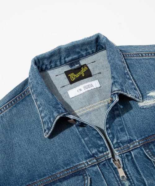 F/CE. （エフシーイー）の「F/CE. WRANGLER REBUILDING DENIM JK FSP08241U0001（デニムジャケット・メンズ・インディゴブルー・MEDIUM）」の5枚目の写真