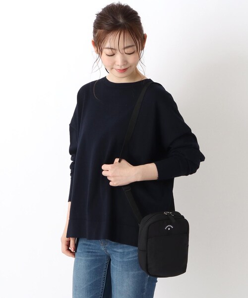 one'sterrace（ワンズテラス）の「CONVERSE サークルミニショルダー（ショルダーバッグ・レディース・グレー系4/ブラック系8/ホワイト系9・99）」の12枚目の写真