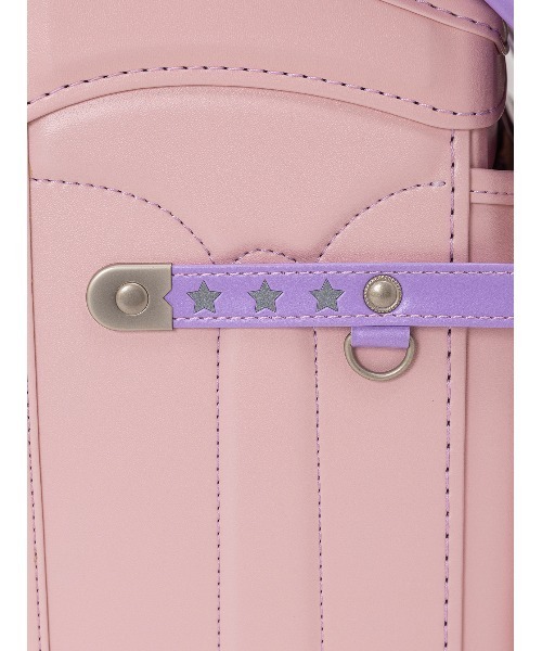 fafa（フェフェ）の「【早期特典付】2027年新入学ランドセル - ライラックxパウダーピンク（クラリーノ / キューブ型）（ランドセル・キッズ・ライラック・FREE）」の12枚目の写真