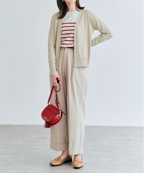 ほぼ新品！！DES PRÉSシアータックニット Vネックジレ （セール