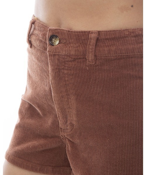 BILLABONG(ビラボン)の「BILLABONG レディース FREE FALL SHORT CORD ウォークパンツ/ショートパンツ 【2024年春夏モデル】/ビラボンコーデュロイショートパンツ(その他パンツ・レディース・ピンク/ブラウン・25inch/24inch)」の6枚目の写真