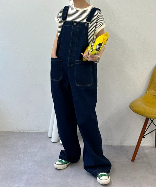 【はるはる】【GEVACO 】12.5ozデニムサロペット ブラック GEVACO（ゲバコ）の「【UNISEX】【GEVACO / ゲバコ】12.5oz