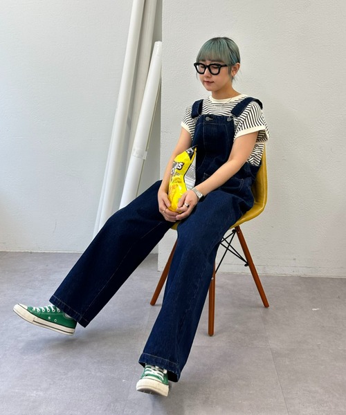 GEVACO（ゲバコ）の「【UNISEX】【GEVACO / ゲバコ】12.5ozデニムサロペット（サロペット/オーバーオール・メンズ・ブラック/インディゴブルー・SMALL/MEDIUM）」の19枚目の写真