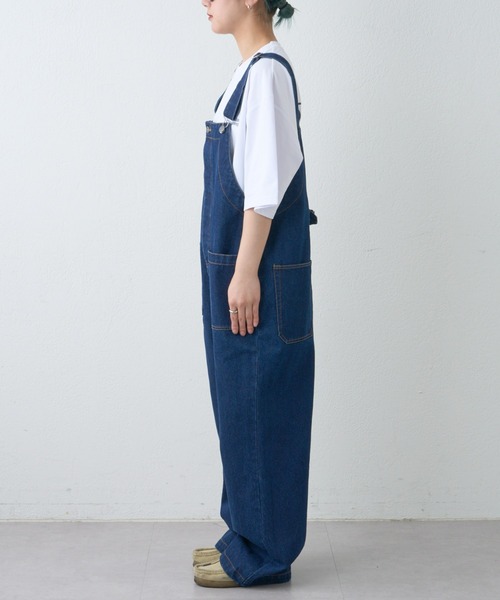 GEVACO（ゲバコ）の「【UNISEX】【GEVACO / ゲバコ】12.5ozデニムサロペット（サロペット/オーバーオール・メンズ・ブラック/インディゴブルー・SMALL/MEDIUM）」の13枚目の写真