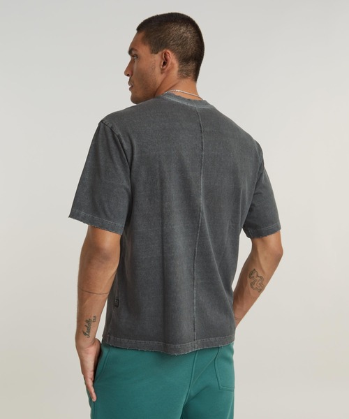 セール】OVERDYED DESTROYED BOXY T-SHIRT/オーバーダイダメージ