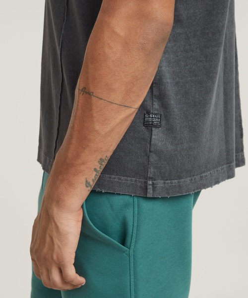セール】OVERDYED DESTROYED BOXY T-SHIRT/オーバーダイダメージ