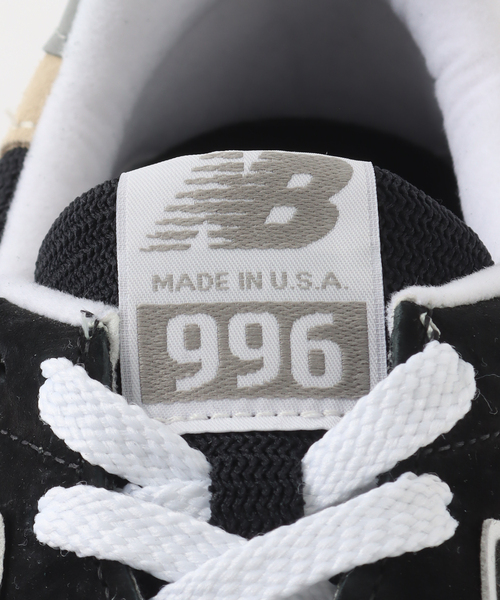 EU,US NEW BALANCE（イーユーユーエスニューバランス）の「NEW BALANCE Made in USA 996 BL / U996BL（スニーカー・メンズ・ブラック・28cm/27.5cm/27cm/26.5cm）」の11枚目の写真