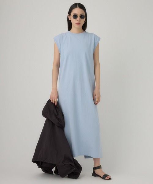 REMI RELIEF（レミレリーフ）の「Chaos(カオス)/【REMI RELIEF】別注マルドウノースリーブワンピース（ワンピース・レディース・グレー/サックスブルー/ダークネイビー・FREE）」の20枚目の写真