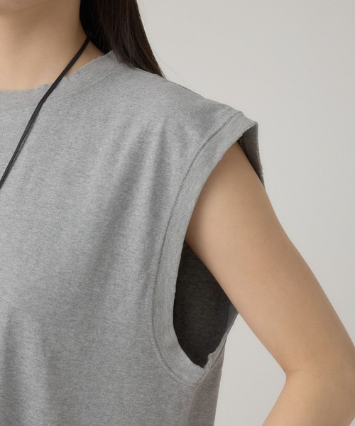 REMI RELIEF（レミレリーフ）の「Chaos(カオス)/【REMI RELIEF】別注マルドウノースリーブワンピース（ワンピース・レディース・グレー/サックスブルー/ダークネイビー・FREE）」の9枚目の写真