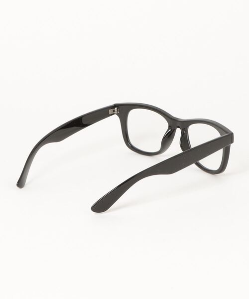 NEW ERA（ニューエラ）の「NEW ERA/ニューエラ サングラス ウェリントン 調光 スクエアレンズ シャイニーブラックフレーム フォトクロミックグレー 14109988（サングラス・メンズ・ブラック・FREE）」の3枚目の写真