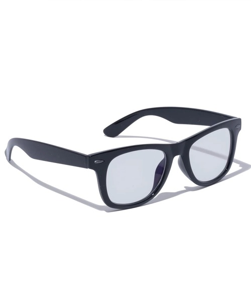 NEW ERA（ニューエラ）の「NEW ERA/ニューエラ サングラス ウェリントン 調光 スクエアレンズ シャイニーブラックフレーム フォトクロミックグレー 14109988（サングラス・メンズ・ブラック・FREE）」の5枚目の写真