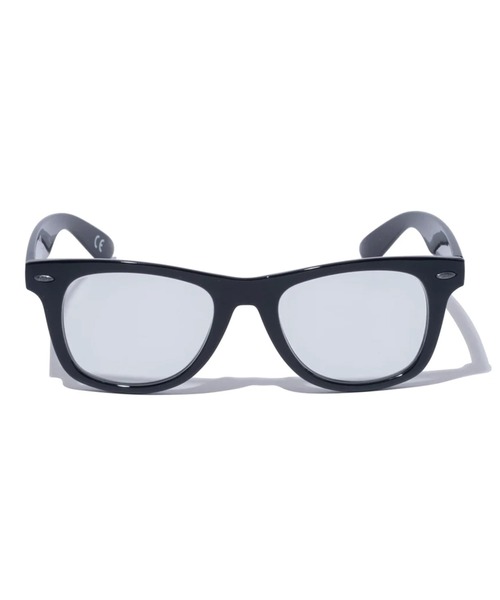 NEW ERA（ニューエラ）の「NEW ERA/ニューエラ サングラス ウェリントン 調光 スクエアレンズ シャイニーブラックフレーム フォトクロミックグレー 14109988（サングラス・メンズ・ブラック・FREE）」の6枚目の写真