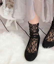 Mayree | 【float】レース フラワー クルー丈 ソックス(ソックス/靴下)