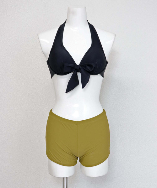 【未使用】チャコット水着　ホルターネック　サイズ9号　レトロデザイン 未使用】チャコット水着 ホルターネック サイズ9号 レトロデザイン