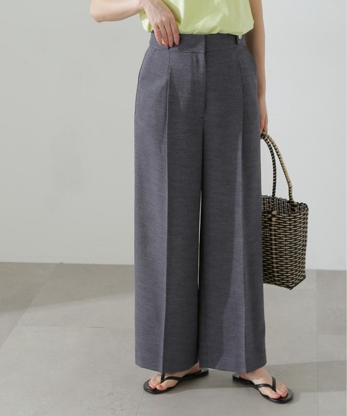 N.(N. Natural Beauty Basic)(エヌエヌナチュラルビューティーベーシック)の「◆【S Size Line】スラブツイードワイドパンツ(その他パンツ・レディース・ベージュ/オフホワイト/グレー・MEDIUM/SMALL)」の18枚目の写真