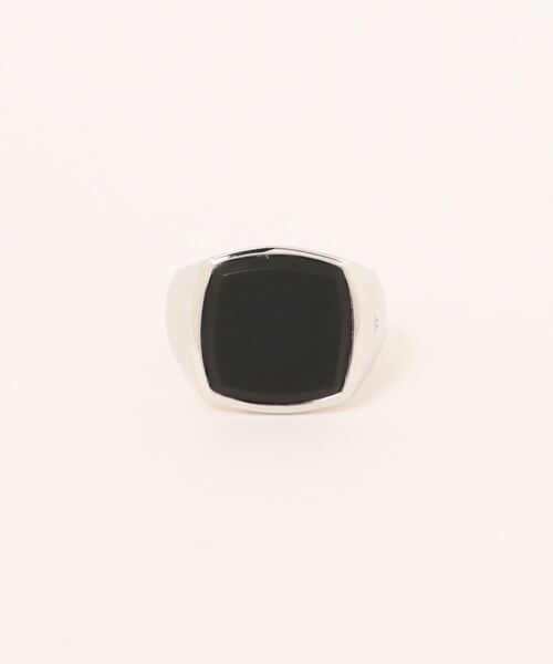 【TOM WOOD】☆お洒落リング☆ Arch Square Black Onyx TOM WOOD】☆お洒落リング☆ Arch Square Black Onyx