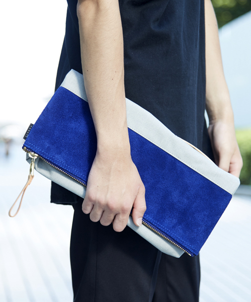 AS2OV(アッソブ)の「【AS2OV】CLUCH BAG(クラッチバッグ・メンズ・ホワイト/ブラック/ネイビー/グレー/バーガンディー・FREE)」の18枚目の写真
