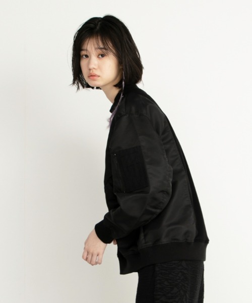 STOF(ストフ)の「STOF/ストフ/Trompe l'oeil Pulover(スウェット・メンズ・ブラック/カーキ・SMALL/MEDIUM)」の3枚目の写真