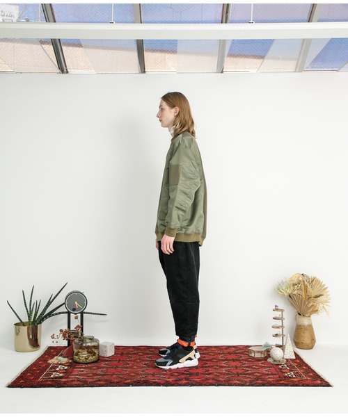 STOF(ストフ)の「STOF/ストフ/Trompe l'oeil Pulover(スウェット・メンズ・ブラック/カーキ・SMALL/MEDIUM)」の10枚目の写真