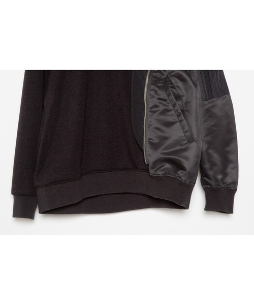 STOF(ストフ)の「STOF/ストフ/Trompe l'oeil Pulover(スウェット・メンズ・ブラック/カーキ・SMALL/MEDIUM)」の15枚目の写真