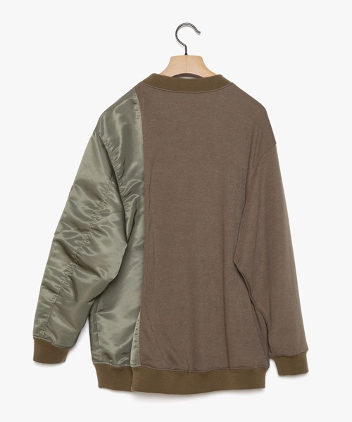 STOF(ストフ)の「STOF/ストフ/Trompe l'oeil Pulover(スウェット・メンズ・ブラック/カーキ・SMALL/MEDIUM)」の20枚目の写真