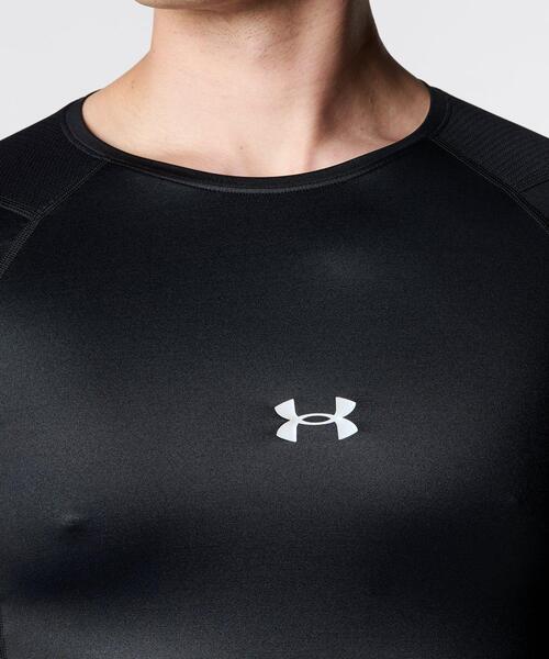 UNDER ARMOUR(アンダーアーマー)の「UAアイソチル コンプレッション ロングスリーブ クルーネック シャツ(ベースボール/メンズ)(Tシャツ/カットソー・メンズ・ブラック・M/2XL/L/S/XL/3XL)」の4枚目の写真