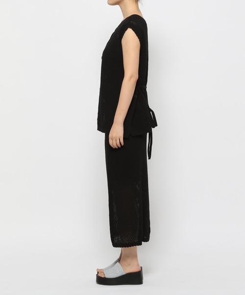 LOWRYS FARM(ローリーズファーム)の「2WAYメッシュカーディガン*スカート2P 110152(ワンピース・レディース・ブラウン/ブラック/アイボリー・FREE)」の15枚目の写真