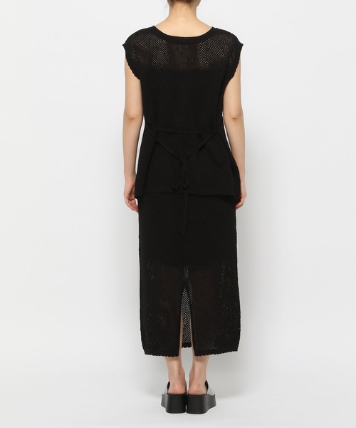 LOWRYS FARM（ローリーズファーム）の「2WAYメッシュカーディガン