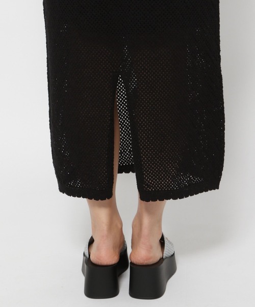 2体セット LOWRYS FARM（ローリーズファーム）の「2WAYメッシュカーディガン