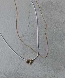 SMELLY | ニュアンスハート2セットネックレス(ネックレス)