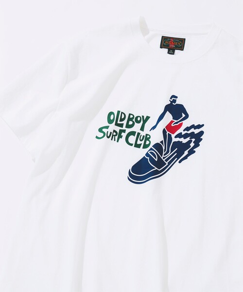 J.CREW(ジェイクルー)の「J.Crew × BEAMS PLUS / PRINT T-SHIRT(Tシャツ/カットソー・メンズ・ホワイト・S/M/L/XL)」の1枚目の写真