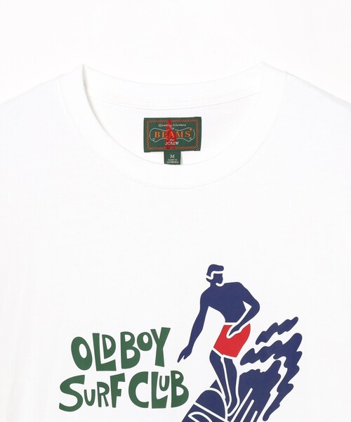 J.CREW(ジェイクルー)の「J.Crew × BEAMS PLUS / PRINT T-SHIRT(Tシャツ/カットソー・メンズ・ホワイト・S/M/L/XL)」の5枚目の写真
