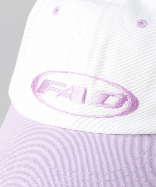 FREAK'S STORE(フリークスストア)の「FAD/エフエーディー 【限定展開】OG LOGO BALL CAP/ オージーロゴボールキャップ(キャップ・レディース・ピンク/ネイビー/レモンイエロー/その他9/ラベンダー/サックスブルー・フリ-)」の11枚目の写真